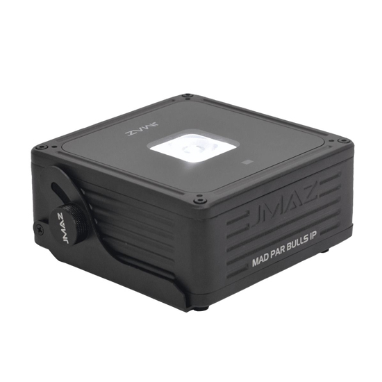 JMAZ Lighting JZ1042 MAD PAR PUCK 20W RGBAL+C LED Battery Powered IP65 Outdoor Uplight