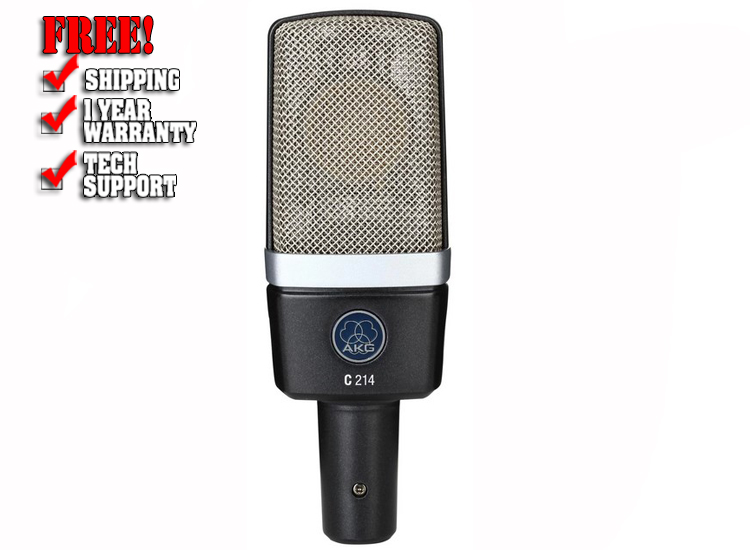 AKG C214 Professional Large-diaphragm Condenser Microphone