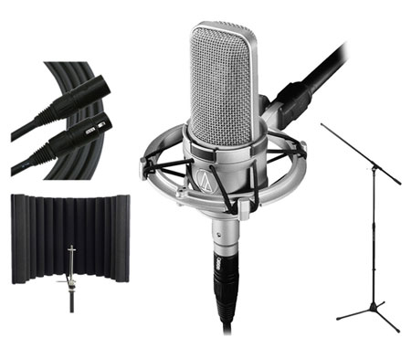 Audio Technica AT4047SV Isolation Recording Kit   