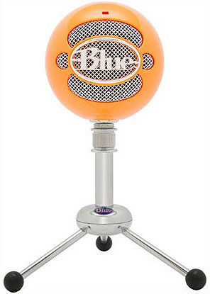 Blue Snowball USB Mic Pack - Neon Orange