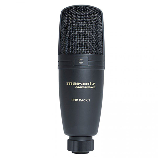 Marantz Professional Pod Pack 1 USB Microphone with Broadcast Stand and Cable