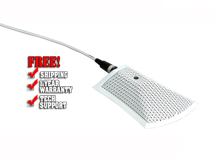 Peavey PSM 3 White Boundary Microphone  