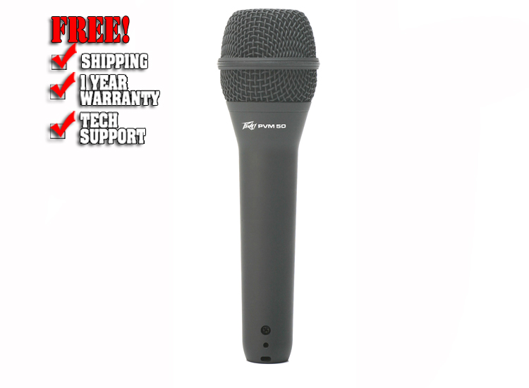 Peavey PVM 50 Super Cardioid Directional Microphone  