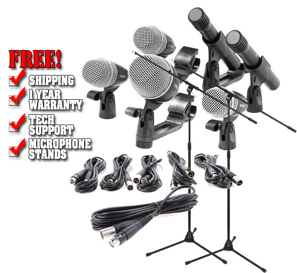 Shure PGDMK6 Kit