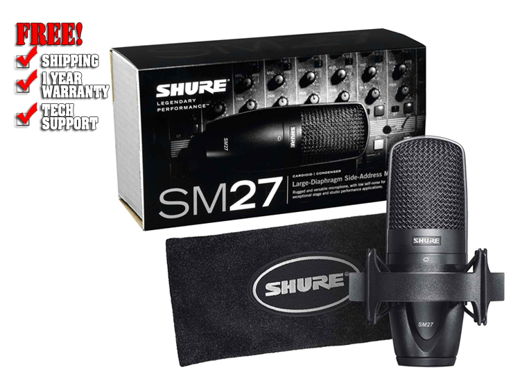 Shure SM27 Multi-Purpose Microphone