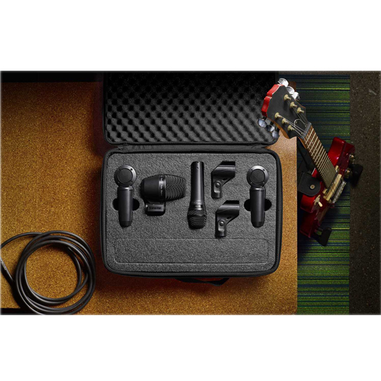 Shure PGASTUDIOKIT4 4 Pc Microphone Studio Kit
