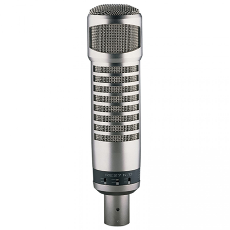 Electro-Voice RE27N/D Wired Broadcast Announcer Microphone