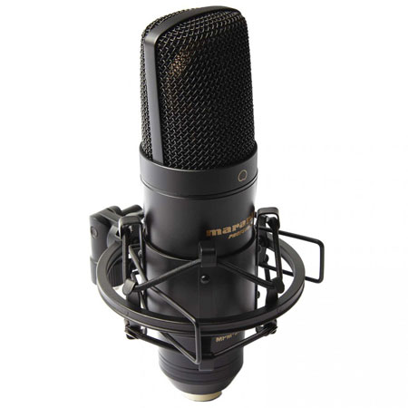 Marantz Professional MPM-2000U USB Condenser Microphone Packaged with Samson SR850 Studio Headphones