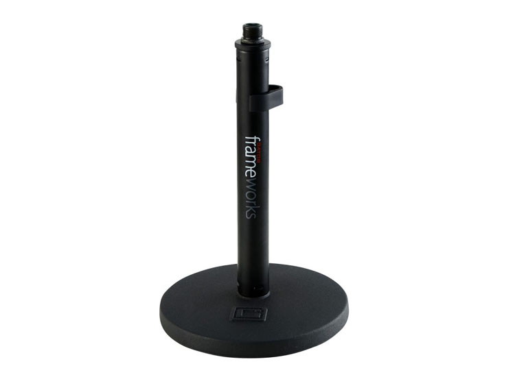 Gator Frameworks GFW-MIC-0600 Desktop Mic Stand with Round Base