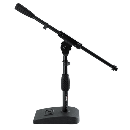 Gator Frameworks GFW-MIC-0821 Compact Base Bass Drum and Amp Mic Stand