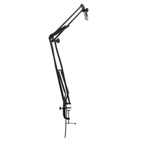 Gator Frameworks GFWMICBCBM1000 Desk-mounted Broadcast Microphone Boom Arm