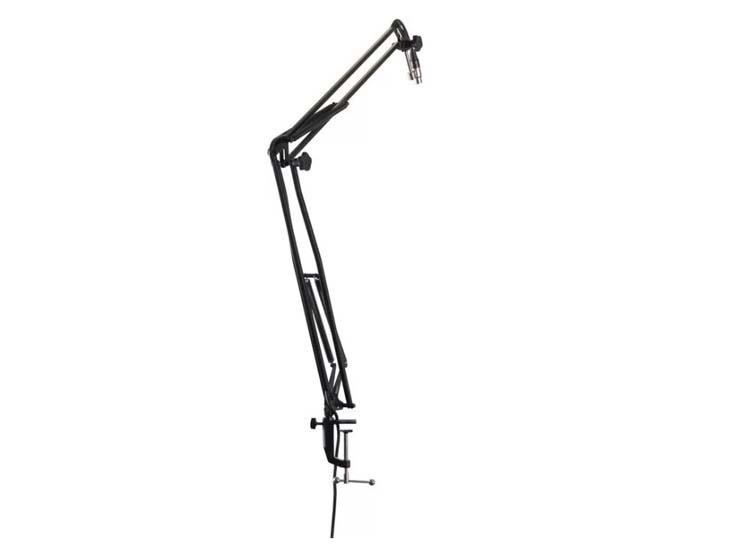 Gator Frameworks GFWMICBCBM1000 Desk-mounted Broadcast Microphone Boom Arm