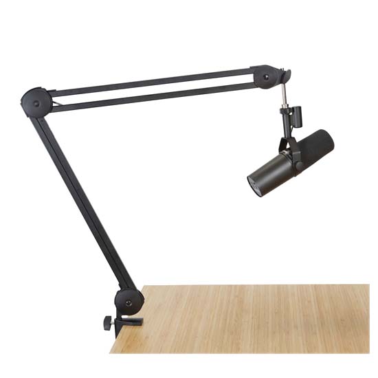 Gator Frameworks GFWMICBCBM2000 Desk-mounted Broadcast Microphone Boom Arm