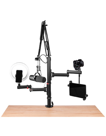 Gator Frameworks ID Series Creator Tree with Light Mic