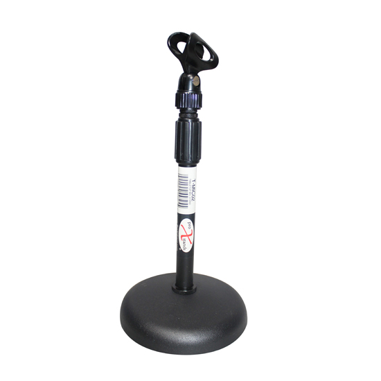 ProX T-MIC02 Desktop Microphone Stand with 6" Round Base