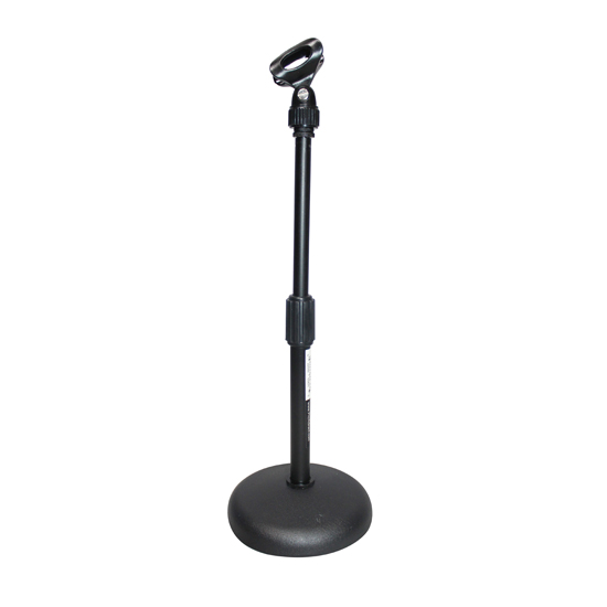 ProX T-MIC02 Desktop Microphone Stand with 6" Round Base