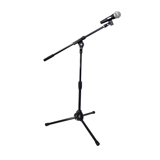 ProX T-MIC05 Short Tripod Microphone Stand W/Boom