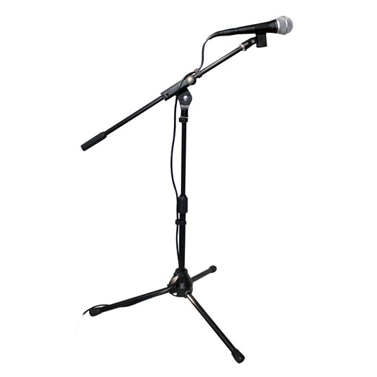 ProX T-MIC05 Short Tripod Microphone Stand W/Boom