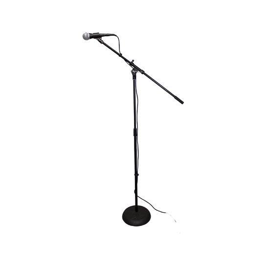 ProX T-MIC06 Round Base Microphone Stand W/Boom