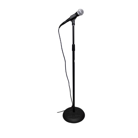 ProX T-MIC06 Round Base Microphone Stand W/Boom