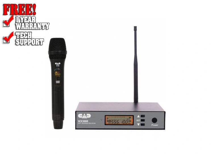CAD Audio AMS-WX1000HH UHF Wireless Handheld Microphone System