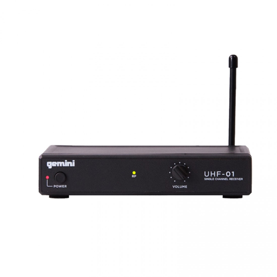 Gemini UHF-01HL Single Channel Headset/Lavalier Wireless Microphone System
