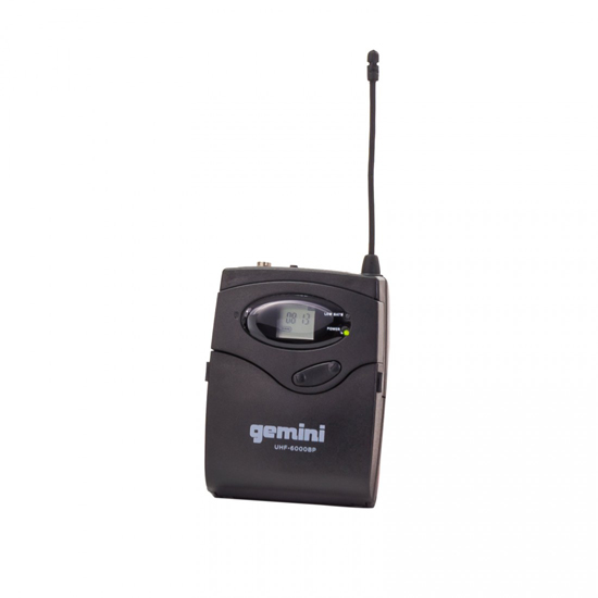 Gemini UHF-6100HL Headset/Lavalier UHF Wireless System
