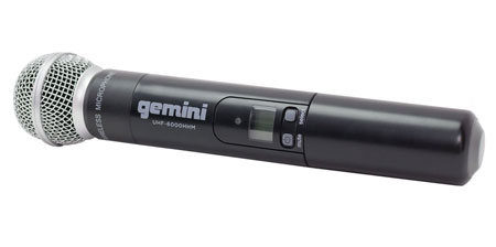 Gemini UHF-6100M UHF Handheld Wireless Mic System