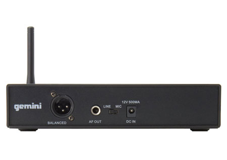 Gemini UHF-6100M UHF Handheld Wireless Mic System