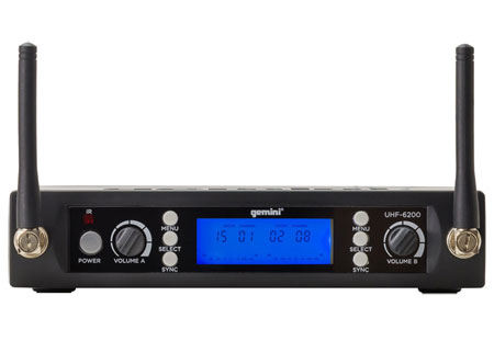 Pioneer DDJ 800 & Gemini AS-12P with Gemini UHF-6200M Pack