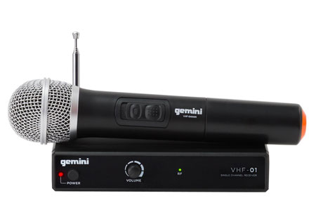 Gemini VHF-01M VHF Handheld Wireless Mic System