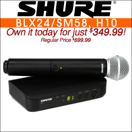 Shure BLX24/SM58