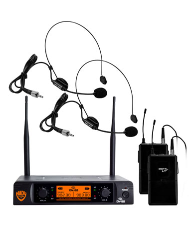 Nady DW-22 Dual Transmitter Digital Wireless Microphone System