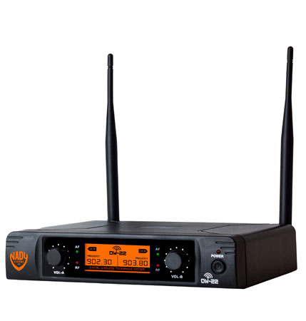Nady DW-22 Dual Transmitter Digital Wireless Microphone System