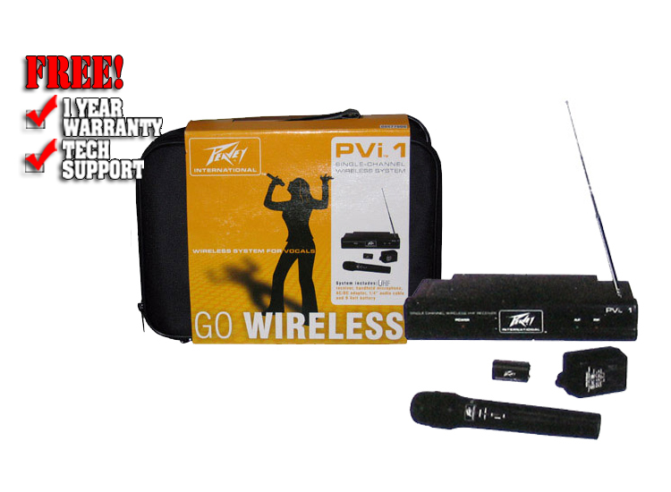 PVi UHF Handset wireless system