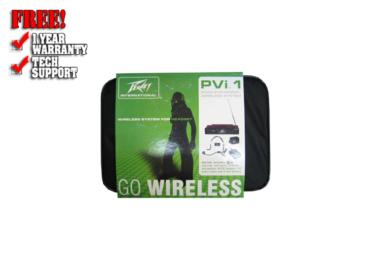 PVi UHF Headset wireless system 