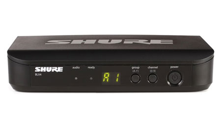 Shure BLX24/PG58 Wireless Handheld Microphone System - H10 Band