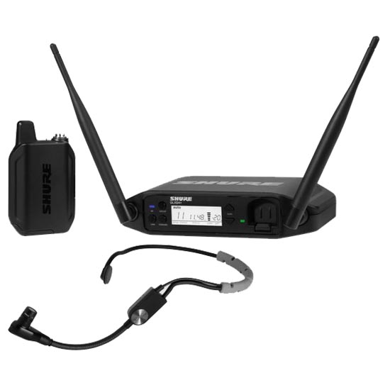 Shure GLXD14+/SM35 Digital Wireless Headset System with SM35 Headset Microphone