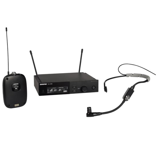 Shure SLXD14/SM35 Wireless System with SLXD1 Bodypack Transmitter and SM35 Headset Microphone