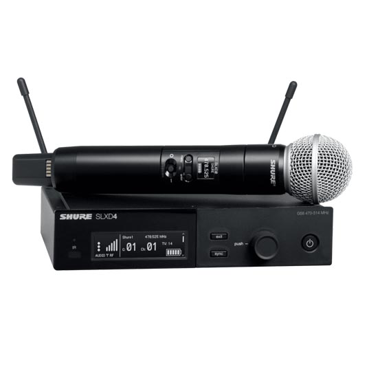 Shure SLXD24/SM58 Wireless System with SM58® Handheld Transmitter