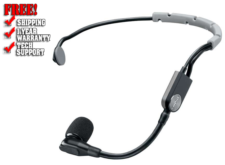 Shure SM35-TQG Headset Cardioid Condenser Microphone

