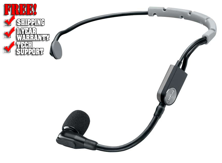 Shure SM35-XLR Headset Cardioid Condenser Microphone
