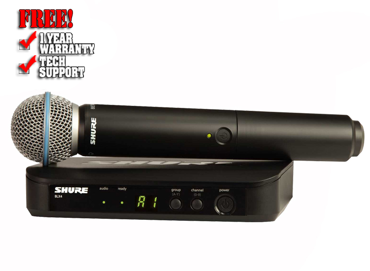 Shure BLX24 Wireless Handheld Mic System w Beta58