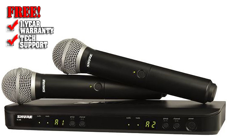 Shure BLX288/PG58