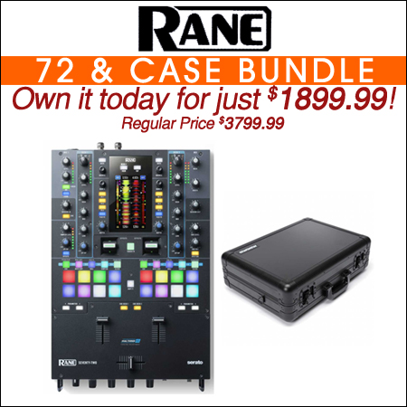 Rane Seventy-Two & Magma MGA41100 Case Bundle