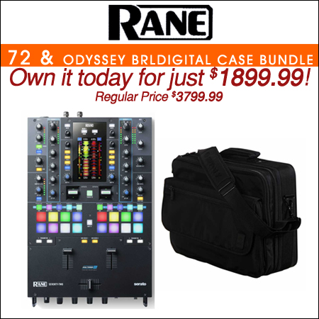 Rane Seventy-Two & Odyssey BRLDIGITAL Case Bundle