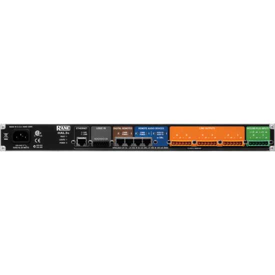 Rane Commercial HAL3s Multiprocessor