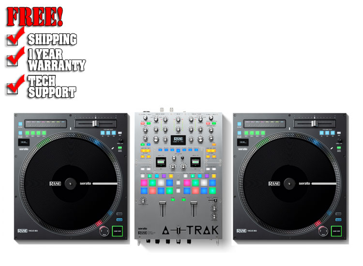 Rane DJ Twelve MKII 12-inch motorized turntable controller (Pair