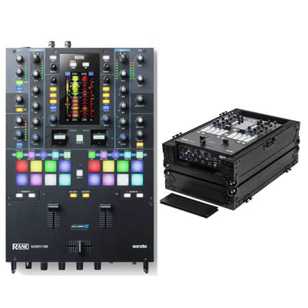 Rane Seventy-Two & ODYSSEY FZRANE72BL Case Bundle