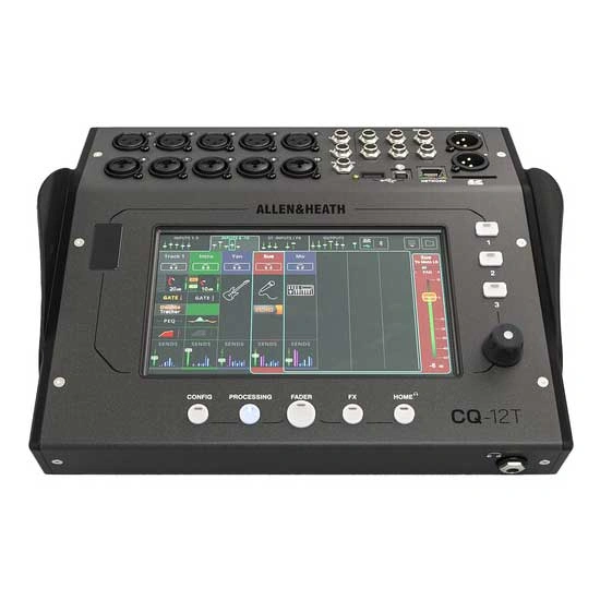 Allen & Heath CQ-12T 7-Inch Touchscreen And Control Panel